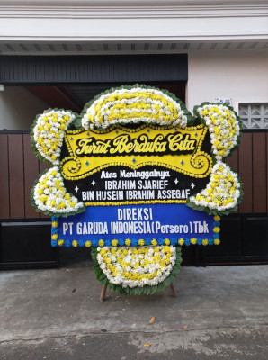 Papan Bunga Duka di Marihat Jaya