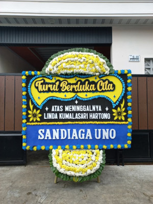 Papan Bunga Duka di Marihat Jaya